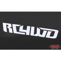 RC4WD RC4WD White Vinyl Decal Z-L0115