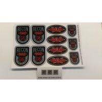 RC4WD RC4WD Recon G6 Decal Sheet (NO RETAIL PACKAGING)...