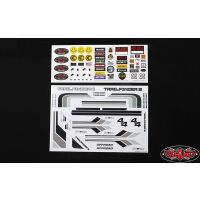 RC4WD Complete Graphic Decal Set for Mojave II 2/4 Door...