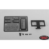 RC4WD Front License Plate System for RC4WD G2 Cruiser...