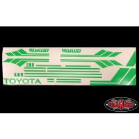 RC4WD RC4WD Clean Stripes for Mojave II 2/4 Door Decal Sheet green Z-B0164