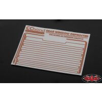 RC4WD Rear Window Defroster Decal for Gelande II...