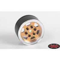 RC4WD Six-Spoke 1.55 Internal Beadlock Wheels (Gold) VVV-C0808