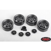 RC4WD OEM XJ 1.9 Beadlock Wheels (Gunmetal) VVV-C0850