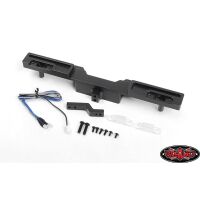 RC4WD Oxer Steel Rear Bumper w/ Towing Hook, Brake Lenses...