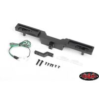 RC4WD Oxer Steel Rear Bumper w/ Towing Hook, Brake Lenses...