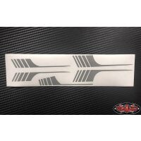 RC4WD RC4WD Surf Stripes for 1985 4Runner Sheet - Grey Z-B0209