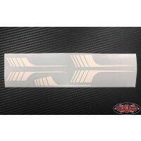 RC4WD RC4WD Surf Stripes for 1985 4Runner Sheet - White Z-B0210