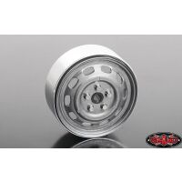 RC4WD Stamped Steel 1.7 10-Oval Hole Wheels (Plain) Z-W0312