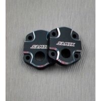 SAMIX CFX-W alum. black  portal knuckle cover