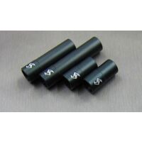 SAMIX SCX10-2 alum black outer drivershaft 1 short / 1 long