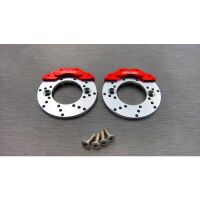 SAMIX SCX10-2 scale brake rotor and caplier set