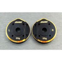 SAMIX SCX10-3 brass portal cover 55g only