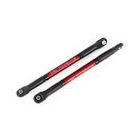 Push Rod (Akz) Heavy Duty rot eloxiert mit Kugelpfannen (2)