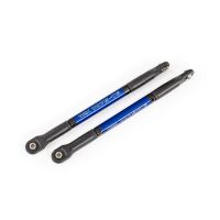 Push Rod (Akz) Heavy Duty blau eloxiert mit Kugelpfannen (2)