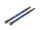 Push Rod (Akz) Heavy Duty blau eloxiert mit Kugelpfannen (2)