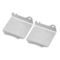 INJORA Stainless Steel Chassis Armor Skid Plate Axle Protector for 1/18 TRX4M (4M-14)