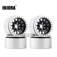 INJORA 4PCS 2.2" Aluminum Beadlock Wheel Rims for...