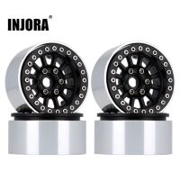 INJORA 4PCS 1.9" 12-Spokes Beadlock Wheel Rim for...