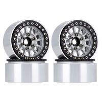 INJORA 4PCS 1.9" 12-Spokes Beadlock Wheel Rim for...