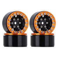 INJORA 1.0" 12-Spokes Beadlock Aluminum Wheel Rims...