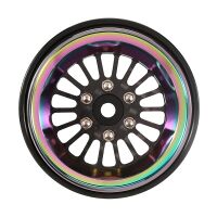 INJORA 1.3" ModuWheel Rainbow Beadlock Wheels Negative Offset For 1/18 1/24 RC Crawlers