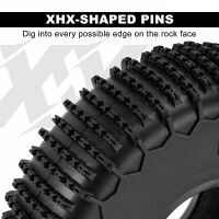 INJORA S5 1.9" 4.75" OD XHX Pin Tires (4) (122*36mm)