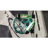 Dravtech Short Shocks ohne Federn 96 mm Green Splash 2St.