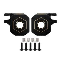 INJORA 2PCS Brass Steering Knuckles for 1/10 SCX10 III AR45 Straight Axles