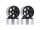 INJORA 4PCS 1.9" 6-Spokes CNC Aluminum Beadlock Wheel Rims for 1/10 RC Crawler