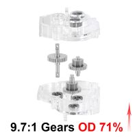 INJORA Complete Transmission with Acrylic Housing for 1/18 TRX4M - Overdrive