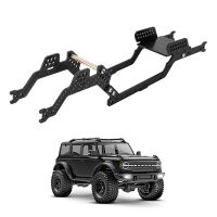 INJORA LCG Carbon Fiber Chassis Kit 5° Angled Frame Girder for 1/18 TRX4M (4M-32 4M-38)