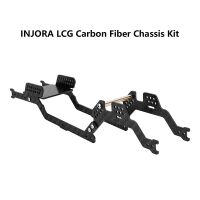 INJORA LCG Carbon Fiber Chassis Kit 5° Angled Frame Girder for 1/18 TRX4M (4M-32 4M-38)