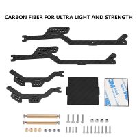 INJORA LCG Carbon Fiber Chassis Kit 5° Angled Frame Girder for 1/18 TRX4M (4M-32 4M-38)