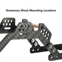 INJORA LCG Carbon Fiber Chassis Kit 5° Angled Frame Girder for 1/18 TRX4M (4M-32 4M-38)