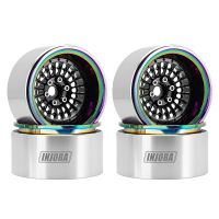 INJORA Turbine 2.2" Aluminum Beadlock Wheels Offset...