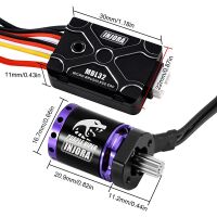 INJORA Micro Brushless MBL32 ESC & 1721 Purple Viper Motor for 1/18 TRX4M Ascent18