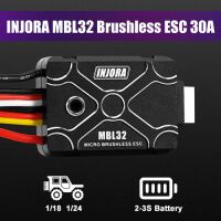 INJORA Micro Brushless MBL32 ESC & 1721 Purple Viper Motor for 1/18 TRX4M Ascent18