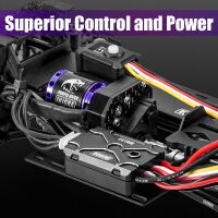 INJORA Micro Brushless MBL32 ESC & 1721 Purple Viper Motor for 1/18 TRX4M Ascent18