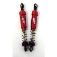 Dlux Dravtech Short Shocks inkl. 2 Paar Federn 92 mm Red 2St.