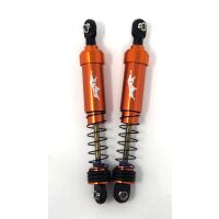 Dlux Dravtech Short Shocks inkl. 2 Paar Federn 92 mm Orange 2St.