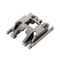 INJORA 53g/Pcs Brass Titanium Skid Plate Transmission Mount For 1/18 TRX4M (4M-67)