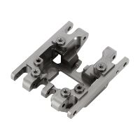 INJORA 53g/Pcs Brass Titanium Skid Plate Transmission Mount For 1/18 TRX4M (4M-67)