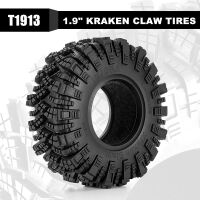 INJORA S5 Kraken Claw 1.9" 4.19" OD M/T Tires...