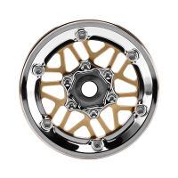 INJORA 1.0" ModuWheel Brass & Aluminum Beadlock Wheels for 1/18 1/24 RC Crawlers