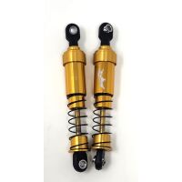 Dlux Dravtech Short Shocks inkl. 2 Paar Federn 80 mm Gold 2St.