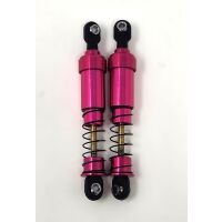 Dlux Dravtech Short Shocks inkl. 2 Paar Federn 80 mm Pink 2St.